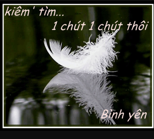 Chút bình yên !!! (Ein bisschen Frieden / A little bit of peace )